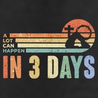 A Lot Can Happen In 3 Days Easter Jesus Design Cool Comfort Performance Bucket Hat