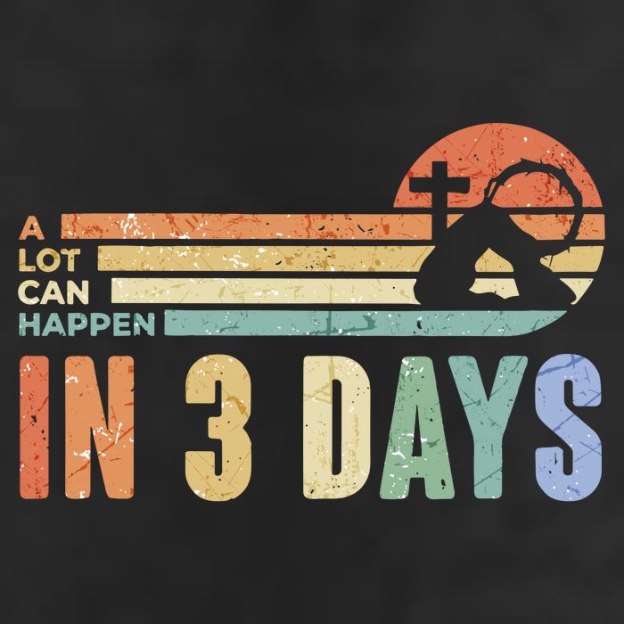 A Lot Can Happen In 3 Days Easter Jesus Design Cool Comfort Performance Bucket Hat