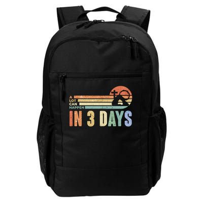 A Lot Can Happen In 3 Days Easter Jesus Design Backpack