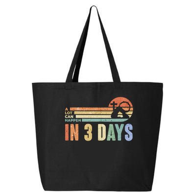 A Lot Can Happen In 3 Days Easter Jesus Design 25L Jumbo Tote