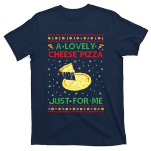 A Lovely Cheese Pizza Funny Kevin Xmas T-Shirt