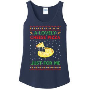 A Lovely Cheese Pizza Funny Kevin Xmas Ladies Essential Tank