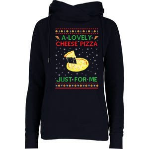 A Lovely Cheese Pizza Funny Kevin Xmas Womens Funnel Neck Pullover Hood