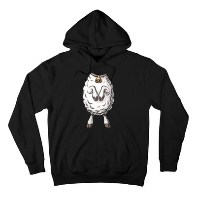 Adult Lamb Costume Hoodie