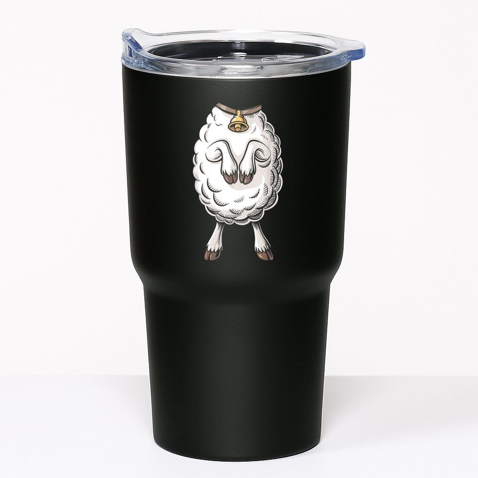 Adult Lamb Costume Tumbler