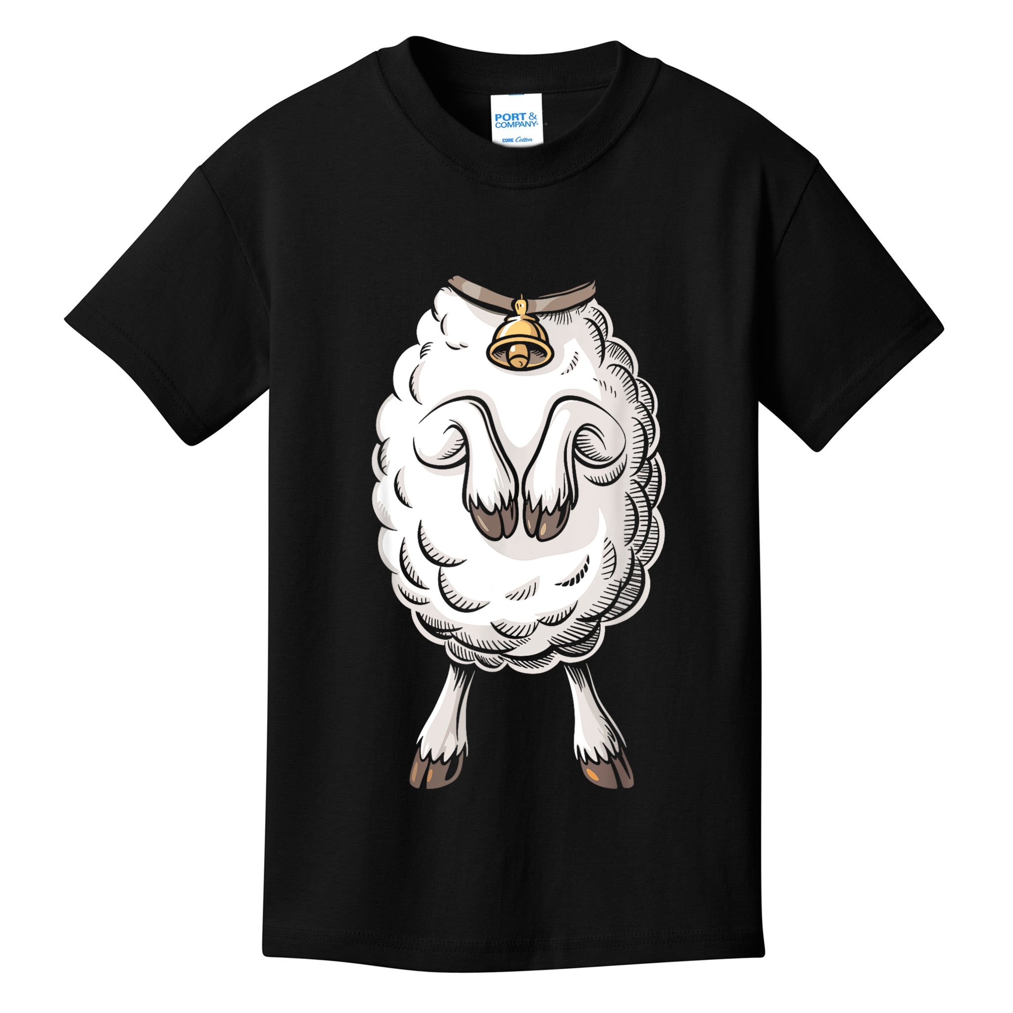 Adult Lamb Costume Kids T-Shirt