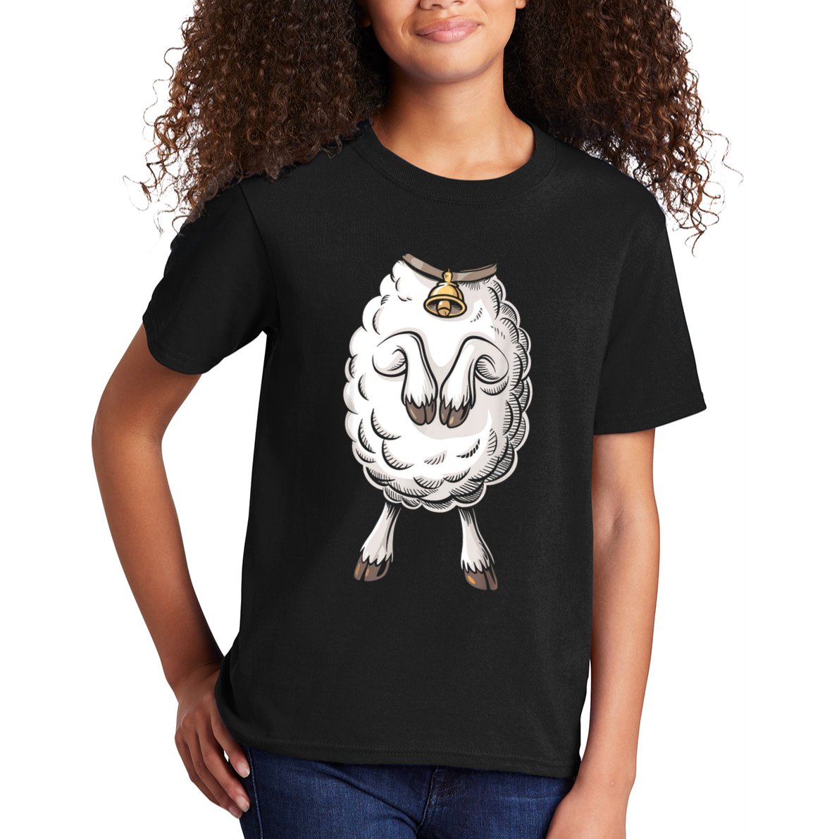 Adult Lamb Costume Kids T-Shirt