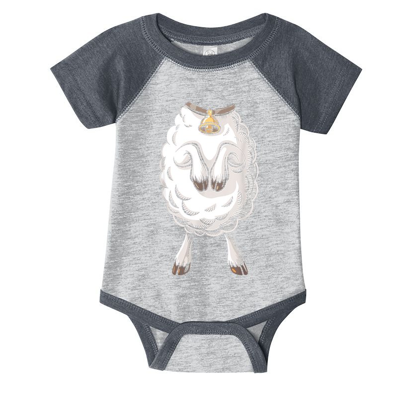 Adult Lamb Costume Infant Baby Jersey Bodysuit