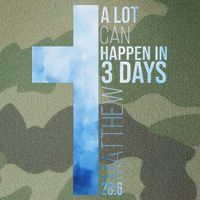 A Lot Can Happen In 3 Days Easter Cross Christianity Legacy Tie Dye Trucker Hat