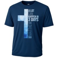 A Lot Can Happen In 3 Days Easter Cross Christianity Performance Shirt