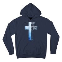 A Lot Can Happen In 3 Days Easter Cross Christianity Hoodie