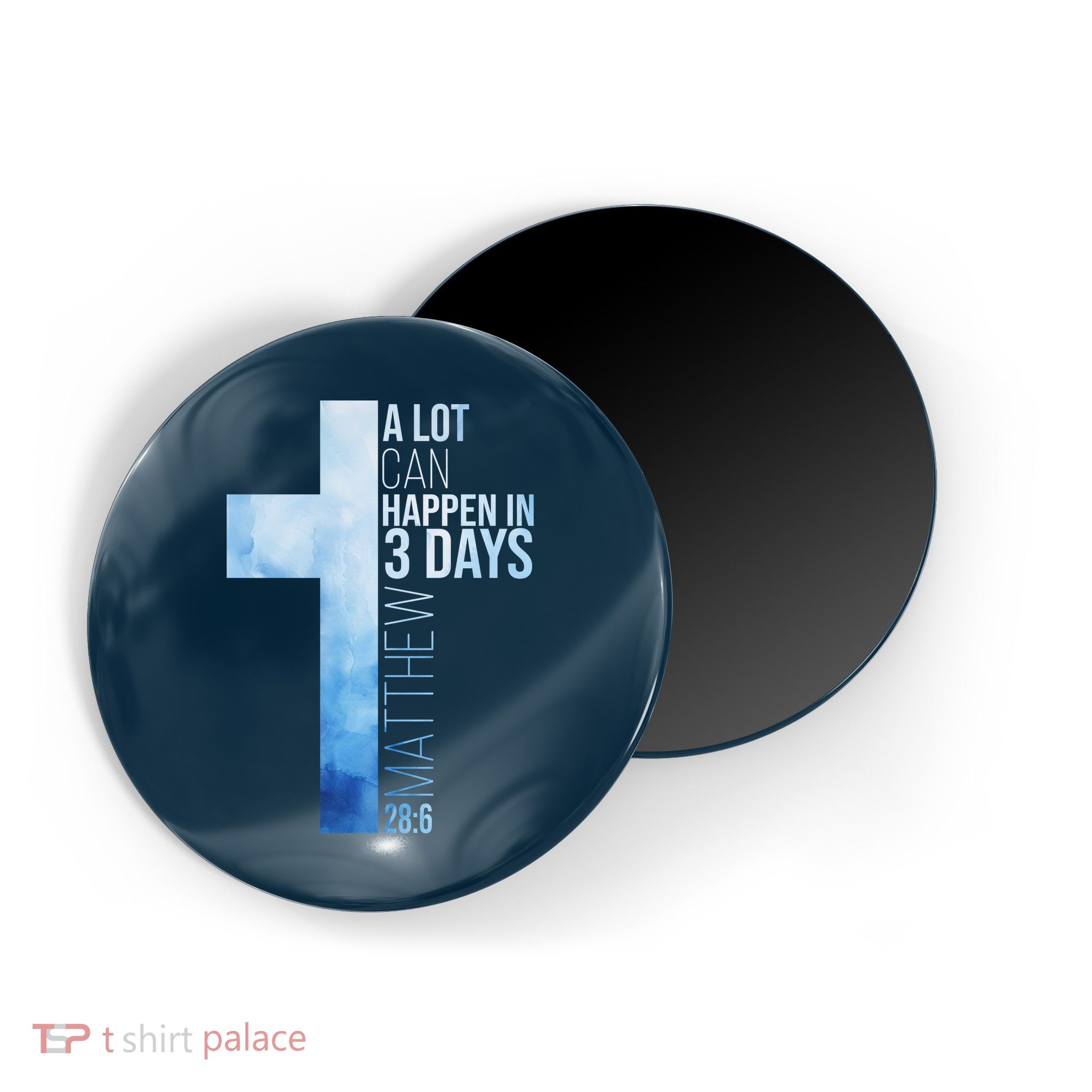 A Lot Can Happen In 3 Days Easter Cross Christianity Magnet