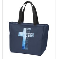 A Lot Can Happen In 3 Days Easter Cross Christianity Zip Tote Bag