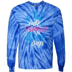 A Lot Can Happen In Three Days Easter Jesus Christian Attire Cute Gift Tie-Dye Long Sleeve Shirt