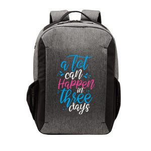 A Lot Can Happen In Three Days Easter Jesus Christian Attire Cute Gift Vector Backpack