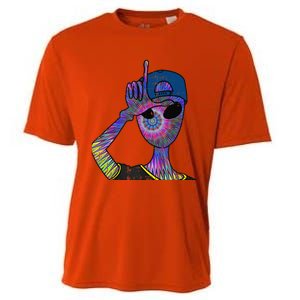 Alien Loser Cap Psychedelic Cool Martian Halloween Gift Cooling Performance Crew T-Shirt