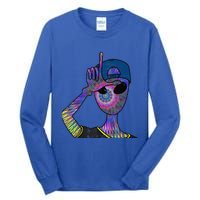 Alien Loser Cap Psychedelic Cool Martian Halloween Gift Tall Long Sleeve T-Shirt