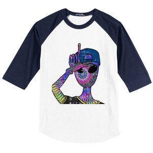 Alien Loser Cap Psychedelic Cool Martian Halloween Gift Baseball Sleeve Shirt