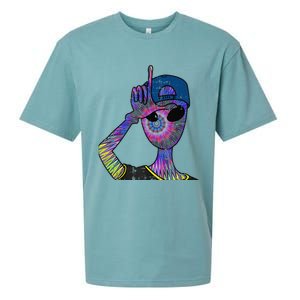 Alien Loser Cap Psychedelic Cool Martian Halloween Gift Sueded Cloud Jersey T-Shirt