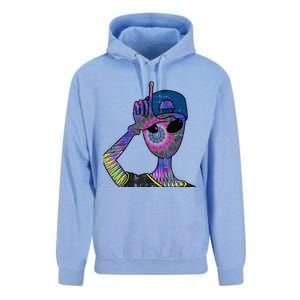 Alien Loser Cap Psychedelic Cool Martian Halloween Gift Unisex Surf Hoodie