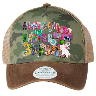A Lot Can Happen In 3 Days Easter Religious Legacy Tie Dye Trucker Hat