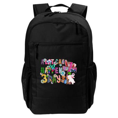 A Lot Can Happen In 3 Days Easter Religious Backpack