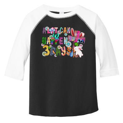 A Lot Can Happen In 3 Days Easter Religious Toddler Fine Jersey T-Shirt
