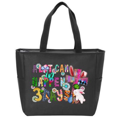 A Lot Can Happen In 3 Days Easter Religious Zip Tote Bag
