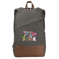 A Lot Can Happen In 3 Days Easter Religious Cotton Canvas Backpack
