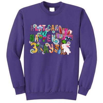 A Lot Can Happen In 3 Days Easter Religious Sweatshirt
