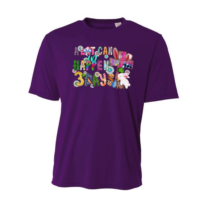 A Lot Can Happen In 3 Days Easter Religious Youth Performance Sprint T-Shirt