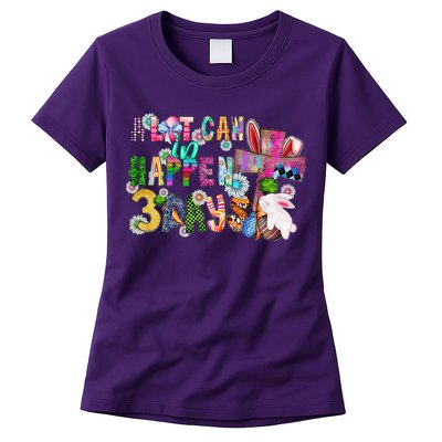 A Lot Can Happen In 3 Days Easter Religious Womens T-Shirt