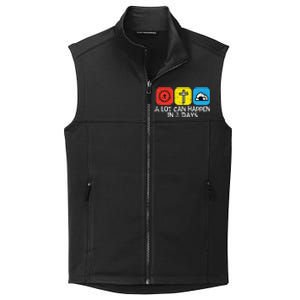 A Lot Can Happen In 3 Days Easter Christians Women Collective Smooth Fleece Vest