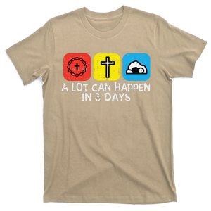 A Lot Can Happen In 3 Days Easter Christians Women T-Shirt