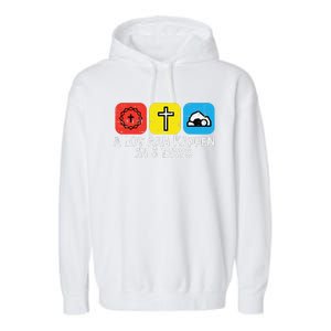 A Lot Can Happen In 3 Days Easter Christians Women Garment-Dyed Fleece Hoodie