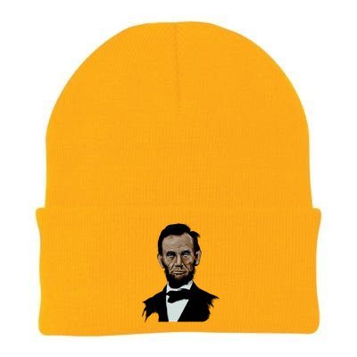 Abraham Lincoln Color Sketch Knit Cap Winter Beanie