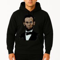 Abraham Lincoln Color Sketch Hoodie