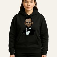 Abraham Lincoln Color Sketch Hoodie