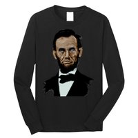 Abraham Lincoln Color Sketch Long Sleeve Shirt