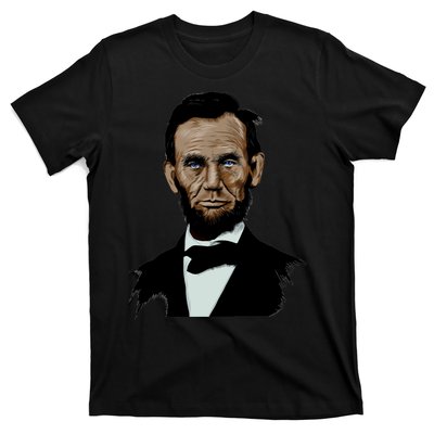 Abraham Lincoln Color Sketch T-Shirt