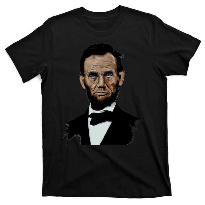 Abraham Lincoln Color Sketch T-Shirt