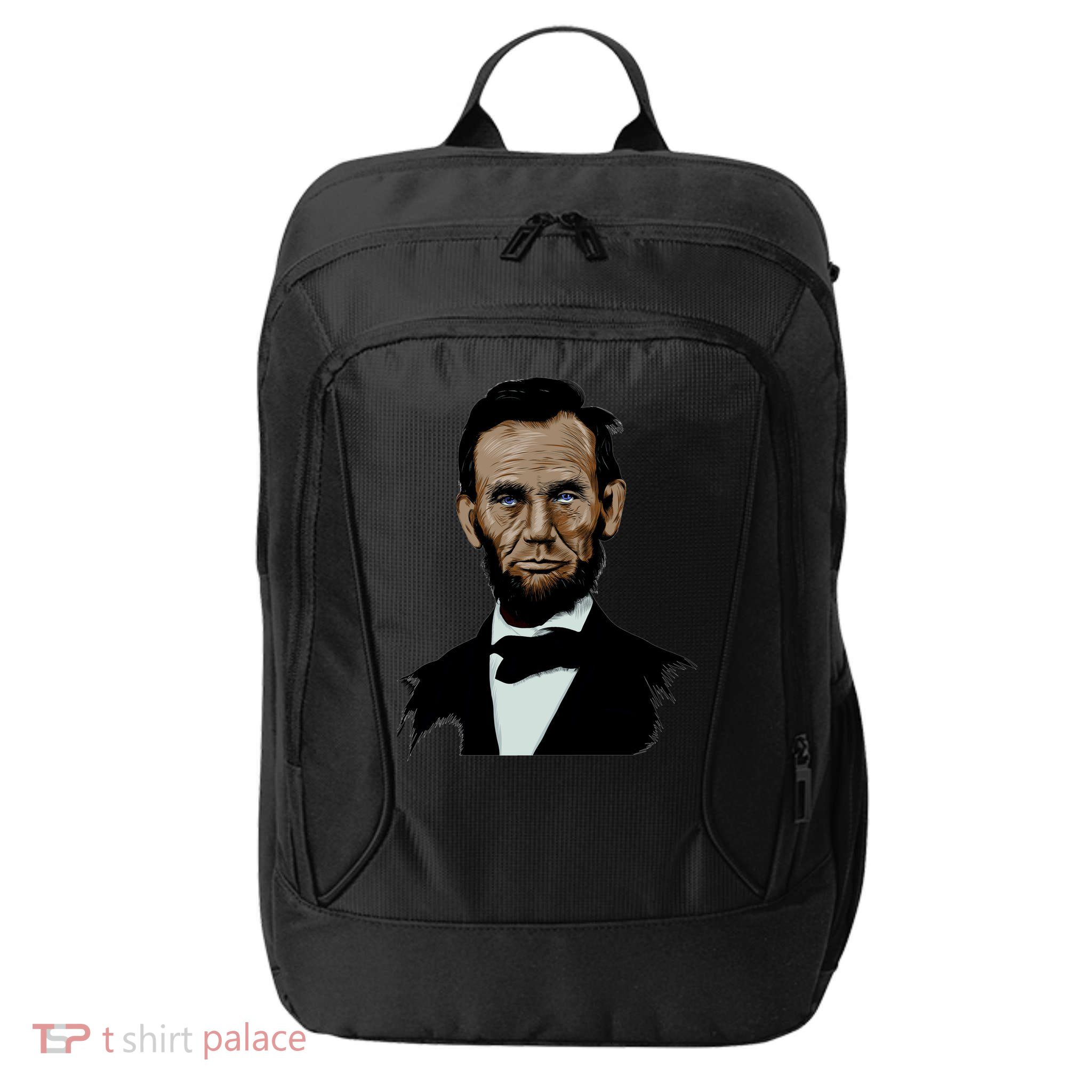 Abraham Lincoln Color Sketch City Backpack