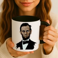 Abraham Lincoln Color Sketch Mug