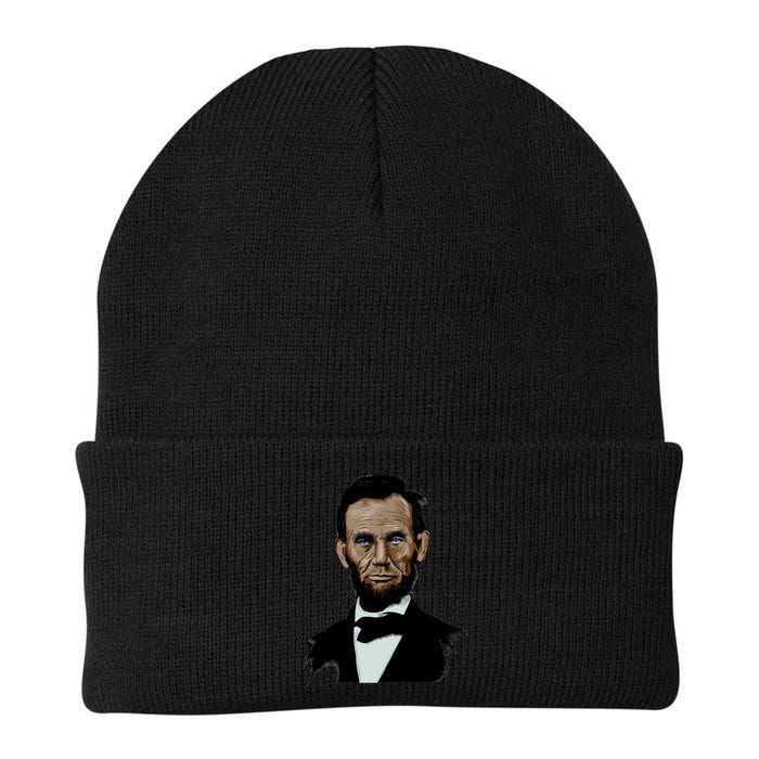Abraham Lincoln Color Sketch Beanie