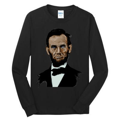 Abraham Lincoln Color Sketch Tall Long Sleeve T-Shirt