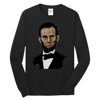 Abraham Lincoln Color Sketch Tall Long Sleeve T-Shirt