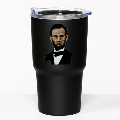 Abraham Lincoln Color Sketch Tumbler
