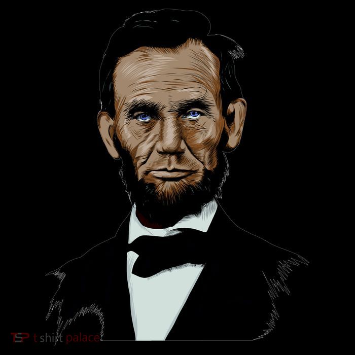 Abraham Lincoln Color Sketch Poster