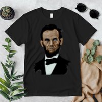 Abraham Lincoln Color Sketch Premium T-Shirt