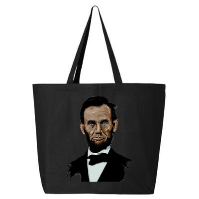 Abraham Lincoln Color Sketch 25L Jumbo Tote